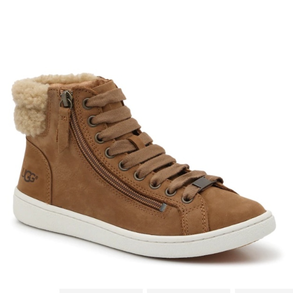 NWT  UGG olive hi-top sneakers Size 11